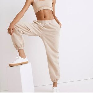 NWT MWL Oversized Sweatpants / MEDIUM / DRIED FLAX Madewell ND782